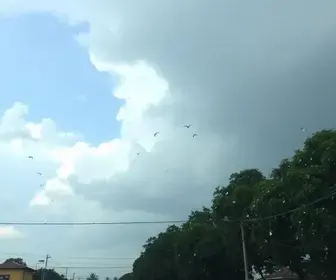 alerta de tempestade e granizo