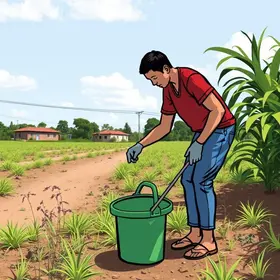 limpeza em terreno de Ribeirão Preto