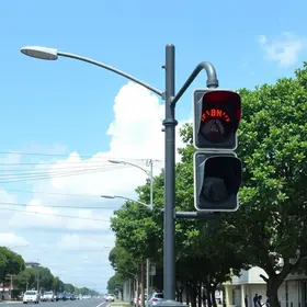 semáforo cruzamento Ribeirão Preto