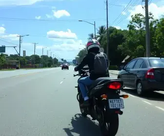 motociclista contramão acidente Ribeirão Preto