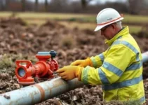reparo emergencial em adutora