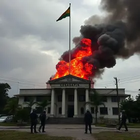 ataque com explosivos