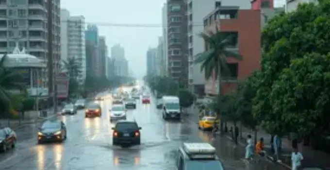 sucessão de desastres em Guariba
