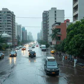 sucessão de desastres em Guariba