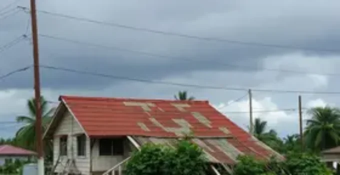 temporal com ventos
