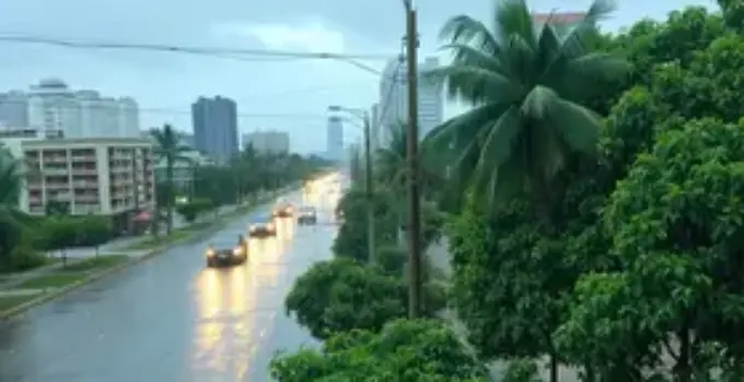 temporal em SP