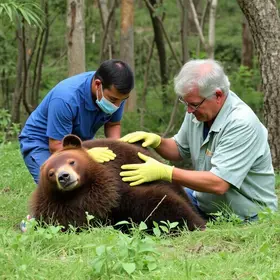 tratamento de urso
