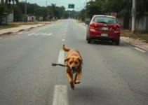 cachorro abandonado